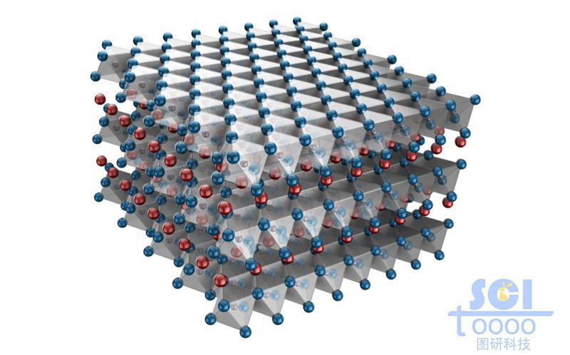 八面體晶體結(jié)構(gòu)陣列