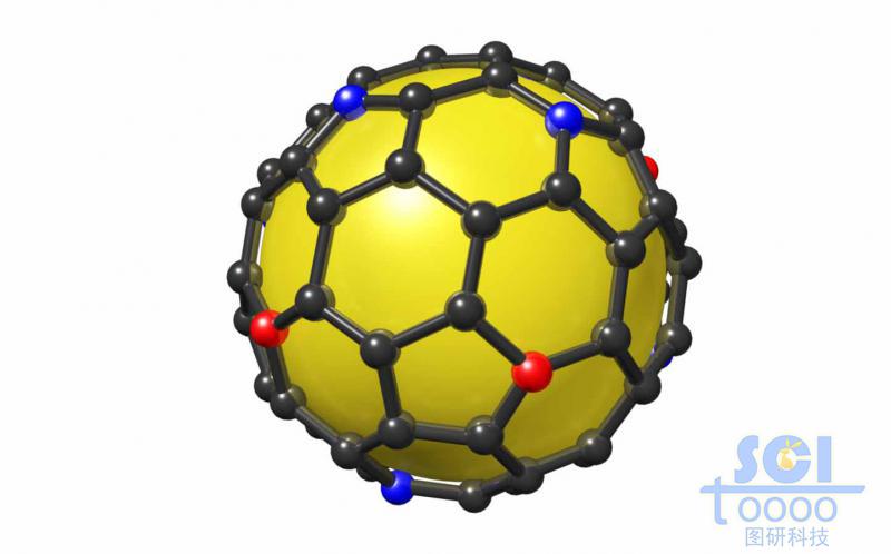 表面包裹雜化的五/六元環(huán)石墨烯的金屬球