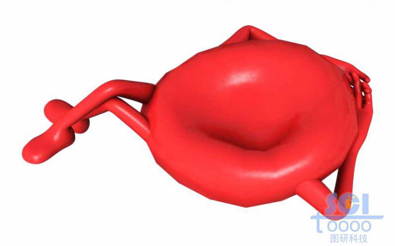 卡通的血紅細(xì)胞