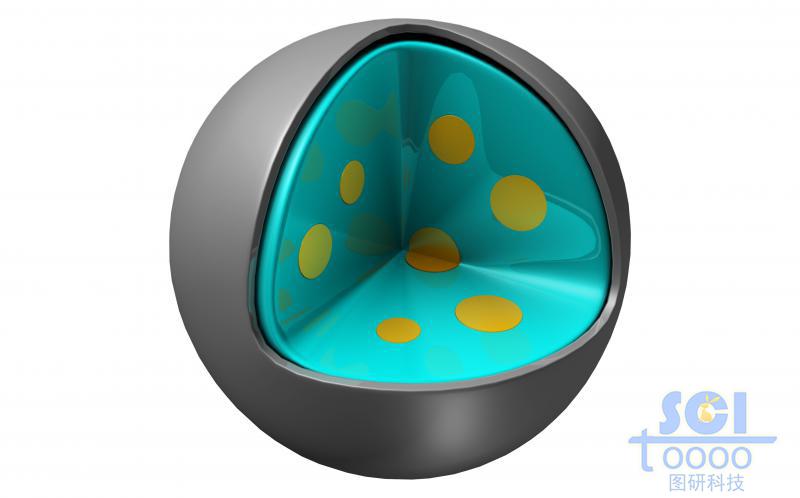 石墨烯包裹顆粒